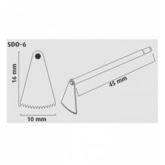 SERRA OSCILATORIA CIRURGICA DENTFLEX SDO6